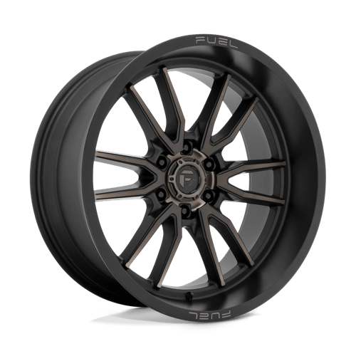 Fuel 1Pc D762 Clash 22X10 -18 Matte Black Double Dark Tint
