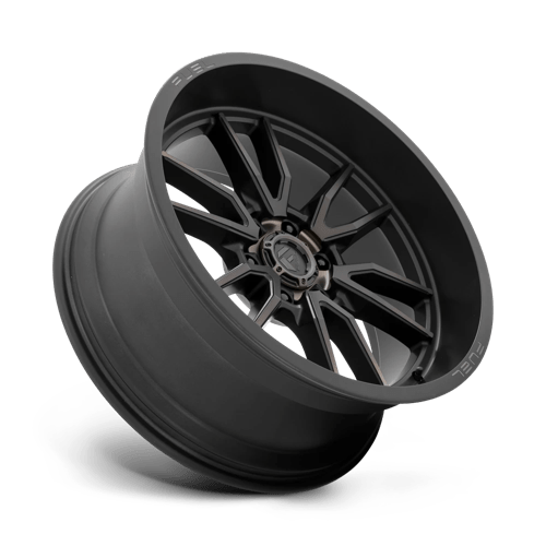 Fuel 1Pc D762 Clash 22X10 -18 Matte Black Double Dark Tint