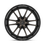 Fuel 1Pc D762 Clash 22X10 -18 Matte Black Double Dark Tint