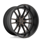 Fuel 1Pc D762 Clash 22X12 -44 Matte Black Double Dark Tint