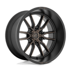Fuel 1Pc D762 Clash 22X12 -44 Matte Black Double Dark Tint