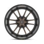 Fuel 1Pc D762 Clash 22X12 -44 Matte Black Double Dark Tint