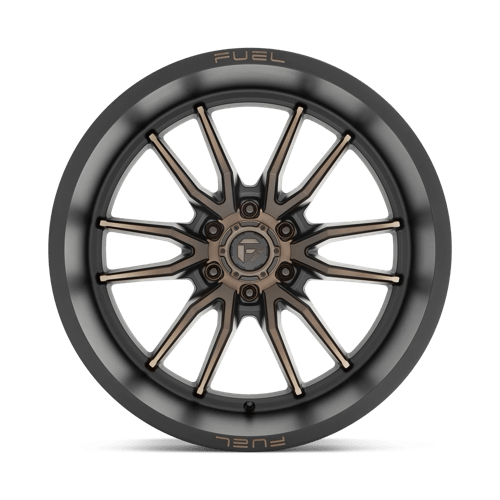 Fuel 1Pc D762 Clash 22X12 -44 Matte Black Double Dark Tint