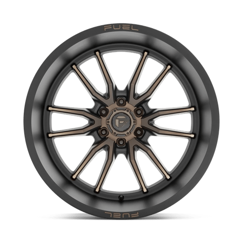 Fuel 1Pc D762 Clash 22X12 -44 Matte Black Double Dark Tint