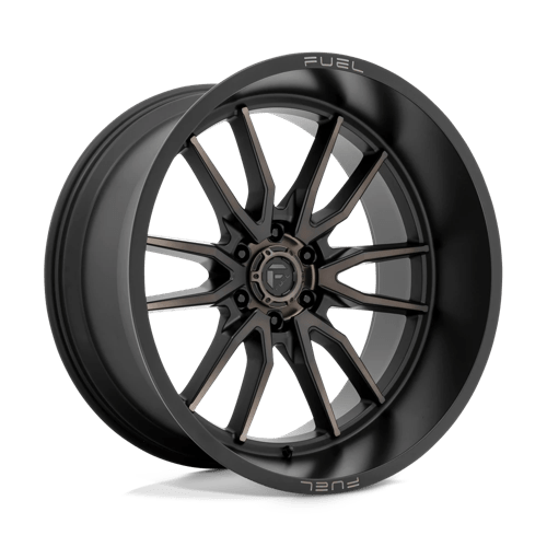 Fuel 1Pc D762 Clash 24X12 -44 Matte Black Double Dark Tint
