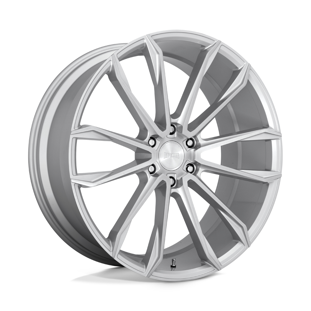 Dub 1Pc S248 Clout 24X10 +30 Gloss Silver Brushed