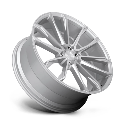 Dub 1Pc S248 Clout 24X10 +30 Gloss Silver Brushed