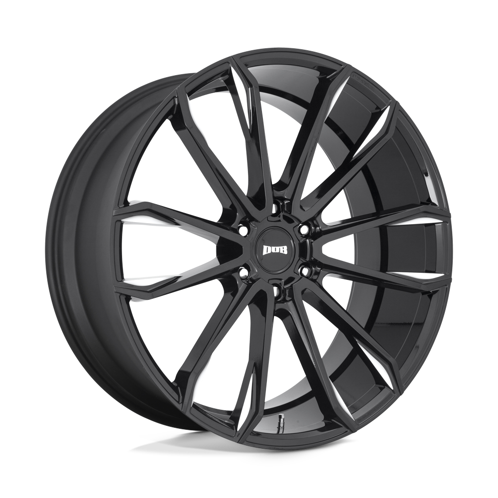 Dub 1Pc S252 Clout 24X10 +30 Gloss Black Milled
