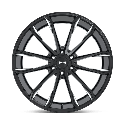 Dub 1Pc S252 Clout 24X10 +30 Gloss Black Milled