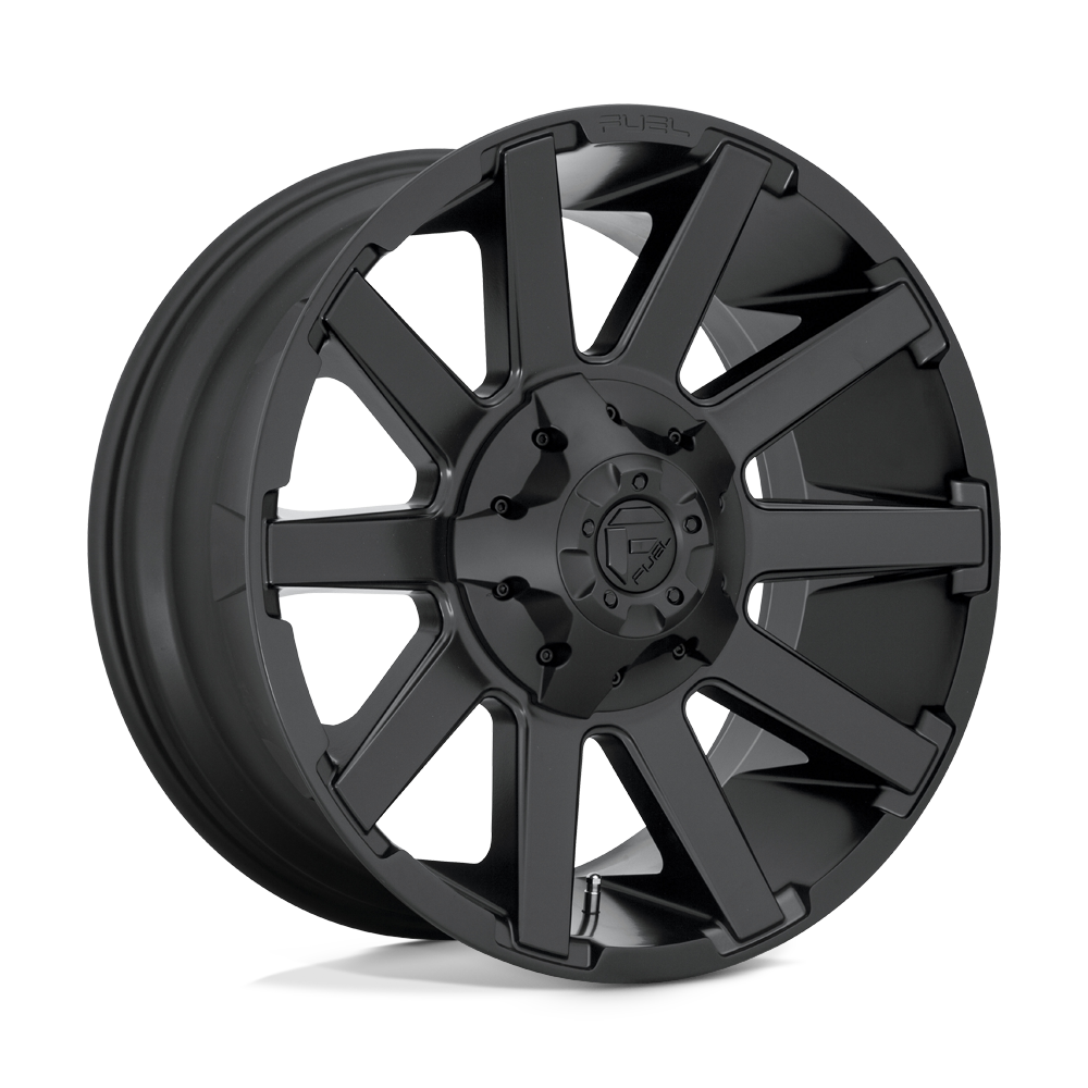 Fuel 1Pc D437 Contra 20X9 +1 Satin Black