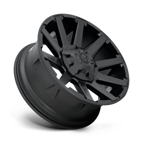 Fuel 1Pc D437 Contra 18X9 -12 Satin Black