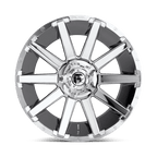 Fuel 1Pc D614 Contra 22X12 -44 Chrome