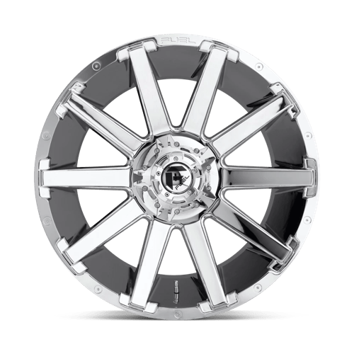 Fuel 1Pc D614 Contra 20X10 -19 Chrome Plated