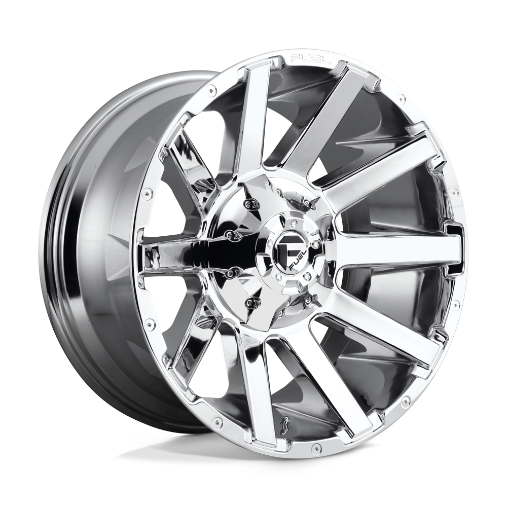 Fuel 1Pc D614 Contra 20X10 -18 Chrome Plated