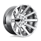 Fuel 1Pc D614 Contra 22X12 -44 Chrome