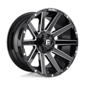 Fuel 1Pc D615 Contra 20X9 +20 Gloss Black Milled