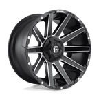 Fuel 1Pc D616 Contra 20X9 +20 Matte Black Milled