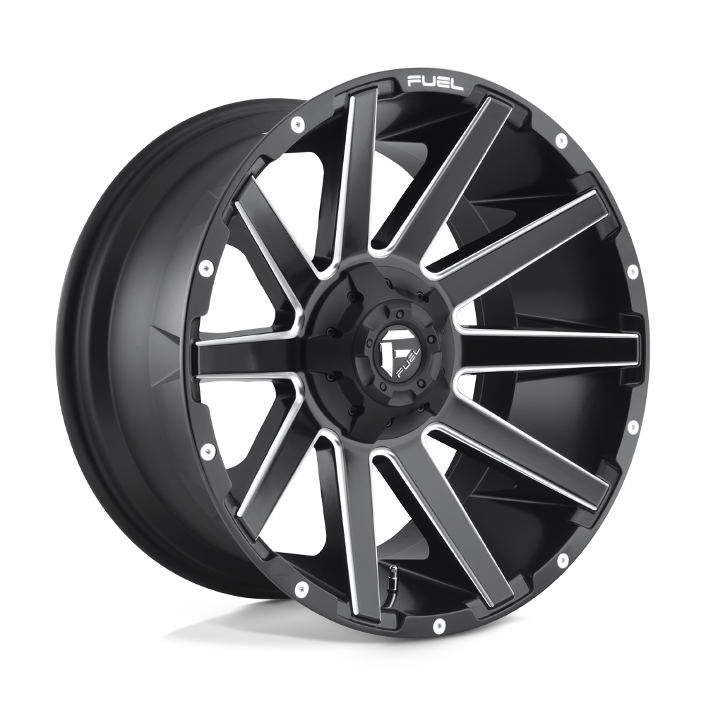 Fuel 1Pc D616 Contra 20X9 +1 Matte Black Milled