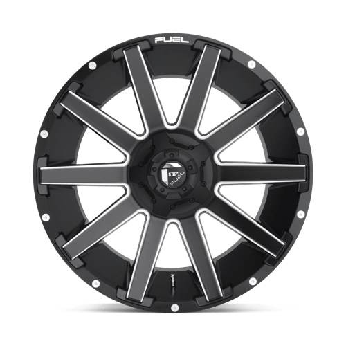 Fuel 1Pc D616 Contra 20X9 +1 Matte Black Milled