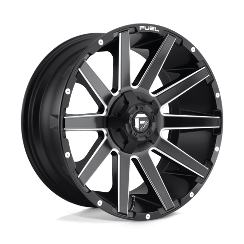 Fuel 1Pc D616 Contra 20X9 +1 Matte Black Milled