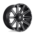 Fuel 1Pc D616 Contra 20X9 +1 Matte Black Milled