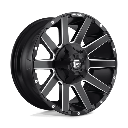 Fuel 1Pc D616 Contra 20X9 +20 Matte Black Milled