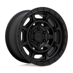 Black Rhino Hard Alloys Convoy 17X8.5 -10 Matte Black