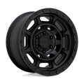 Black Rhino Hard Alloys Convoy 17X8.5 -18 Matte Black
