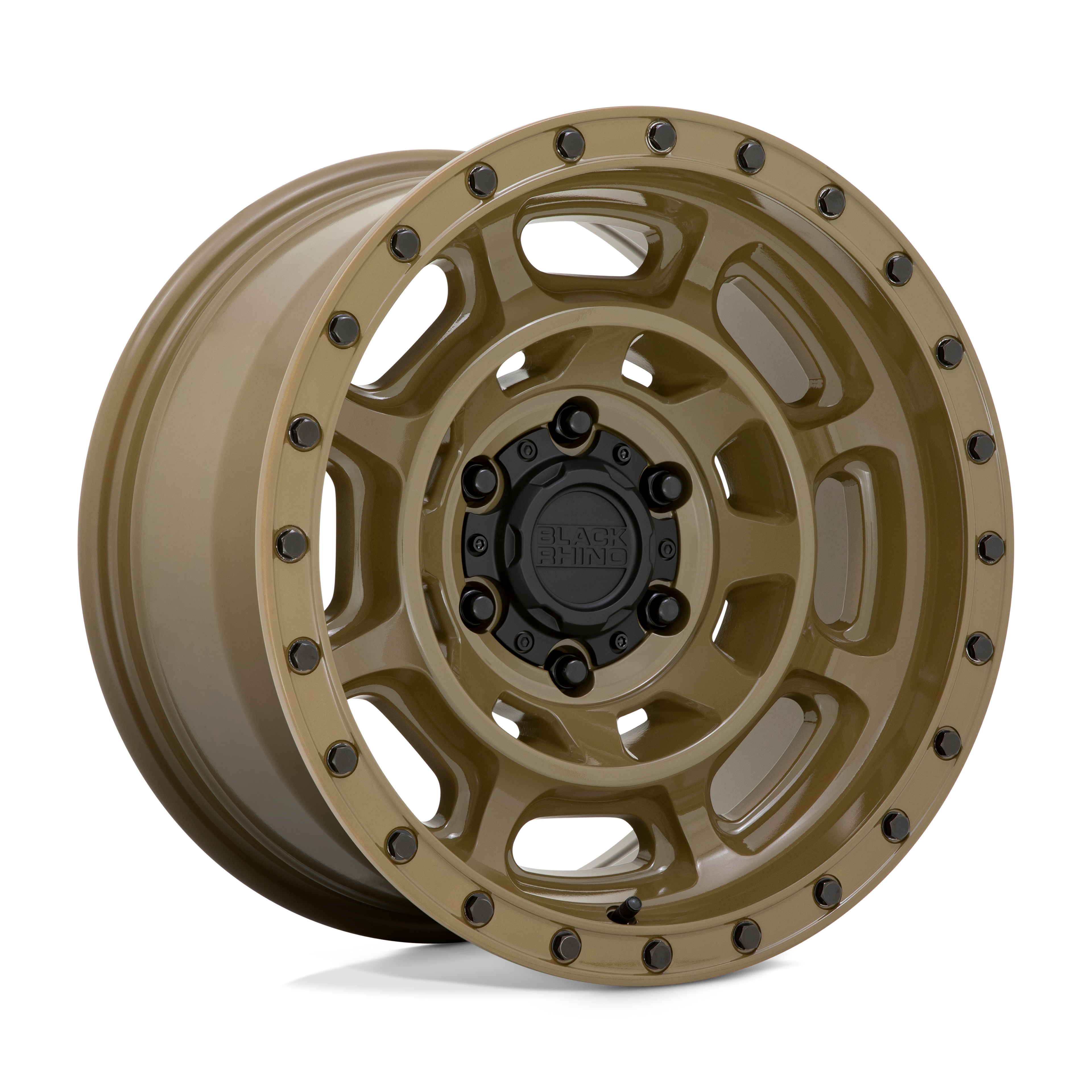 Black Rhino Hard Alloys Convoy 17X8.5 -18 Gator Green