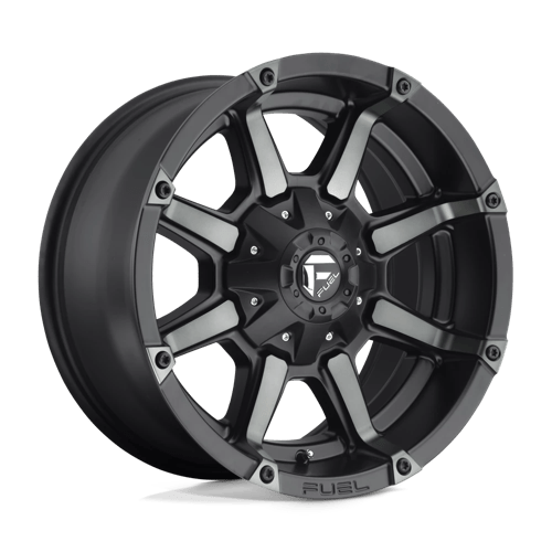 Fuel 1Pc D556 Coupler 18X9 +1 Matte Black Double Dark Tint