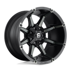 Fuel 1Pc D556 Coupler 18X9 +1 Matte Black Double Dark Tint