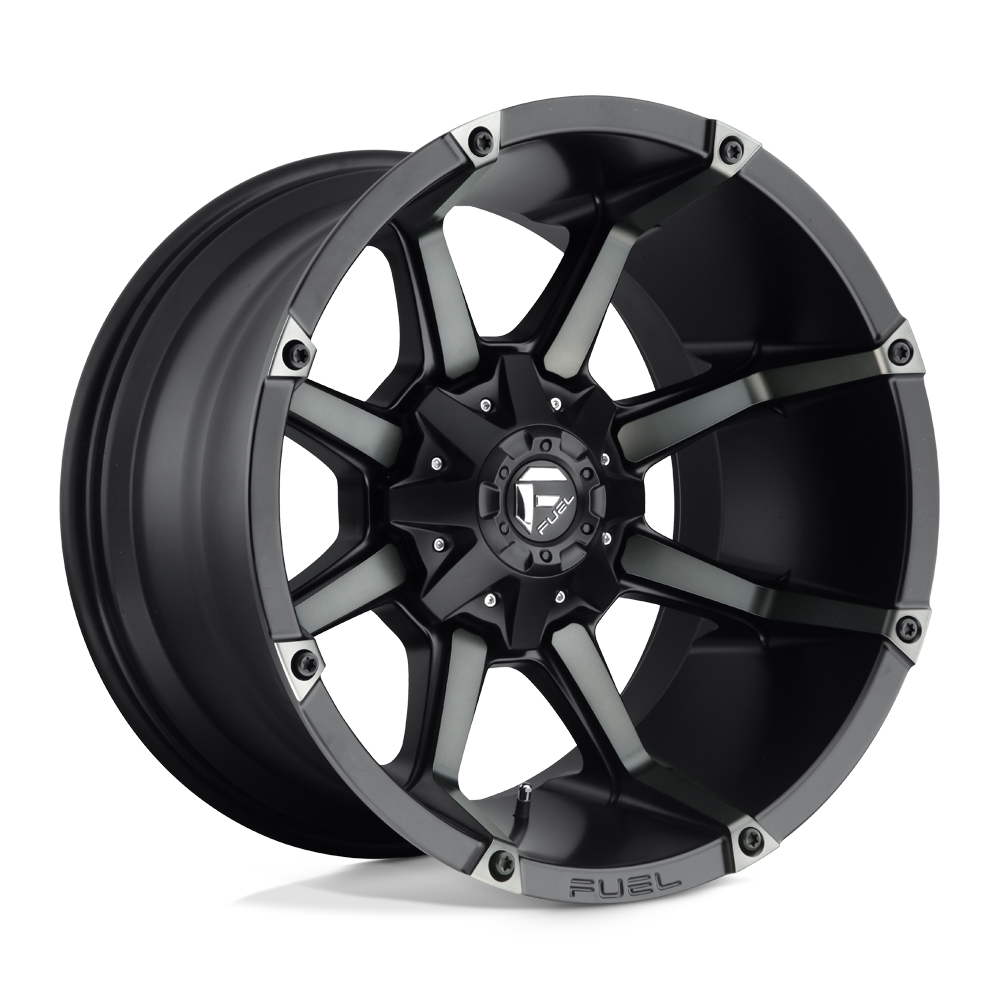 Fuel 1Pc D556 Coupler 20X9 +20 Matte Black Double Dark Tint