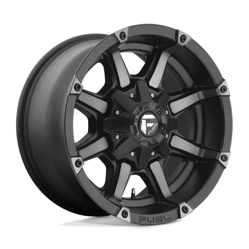 Fuel 1Pc D556 Coupler 17X9 +1 Matte Black Double Dark Tint