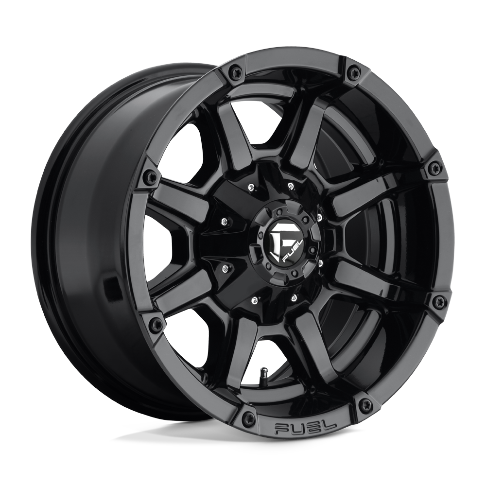 Fuel 1Pc D575 Coupler 20X9 +1 Gloss Black