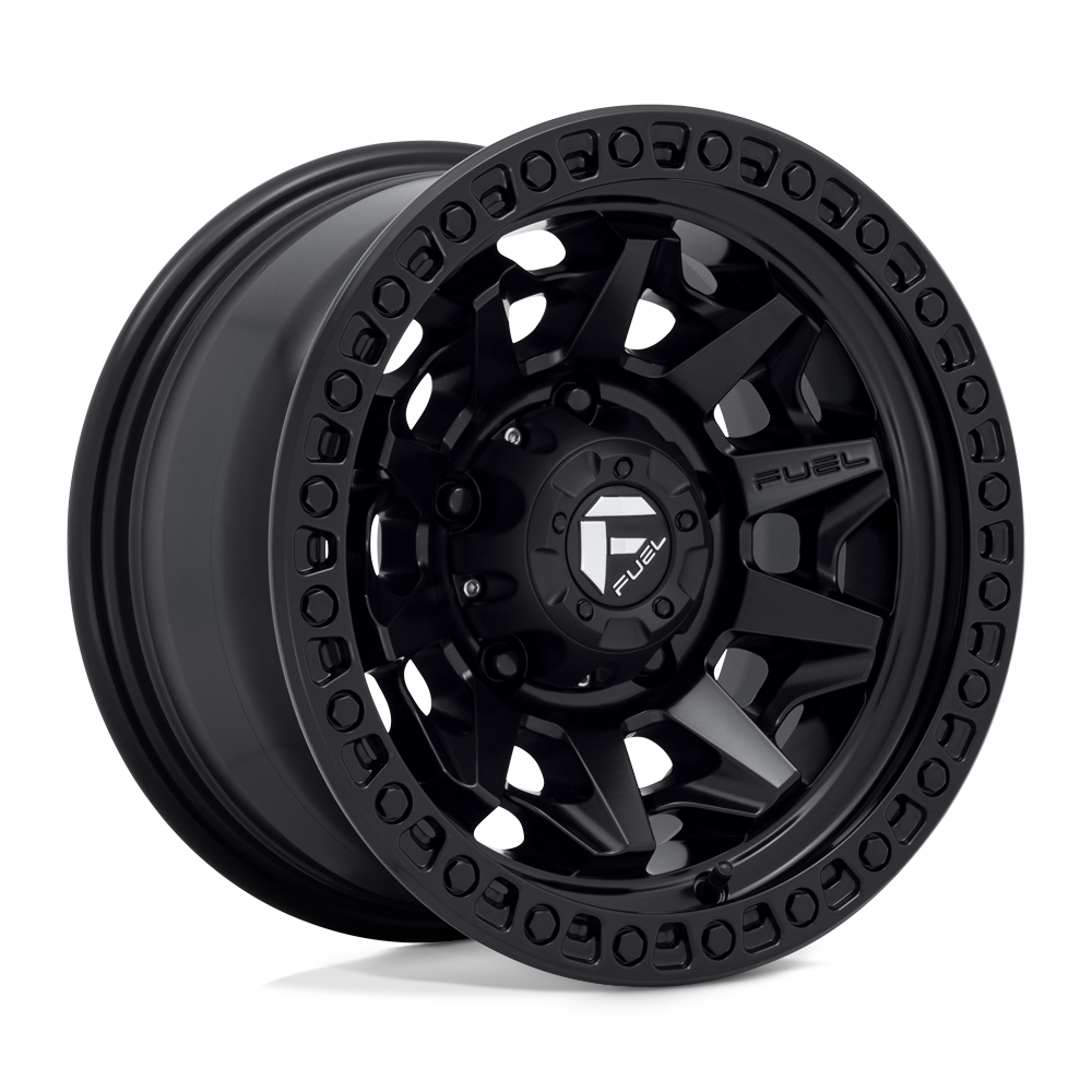 Fuel 1Pc D694 Covert 17X9 +1 Matte Black