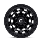 Fuel 1Pc D694 Covert 17X8.5 +14 Matte Black