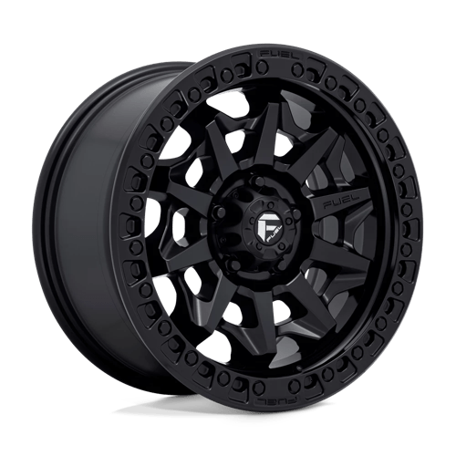 Fuel 1PC D694 COVERT 17X8.5 +34 MATTE BLACK