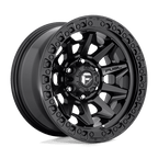 Fuel 1Pc D694 Covert 17X9 -12 Matte Black