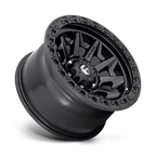 Fuel 1Pc D694 Covert 17X9 -12 Matte Black