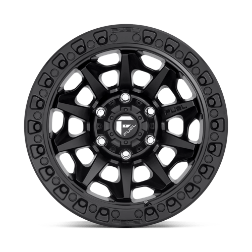 Fuel 1Pc D694 Covert 17X9 -12 Matte Black