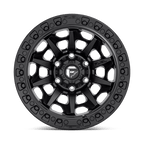 Fuel 1Pc D694 Covert 17X9 -12 Matte Black