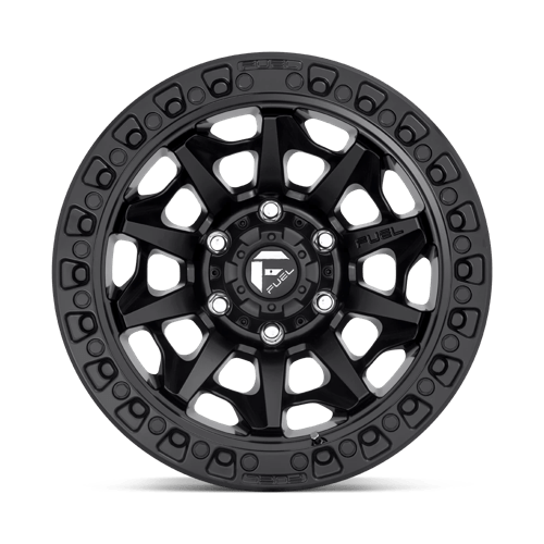Fuel 1Pc D694 Covert 17X9 -12 Matte Black