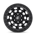 Fuel 1Pc D694 Covert 17X9 +1 Matte Black