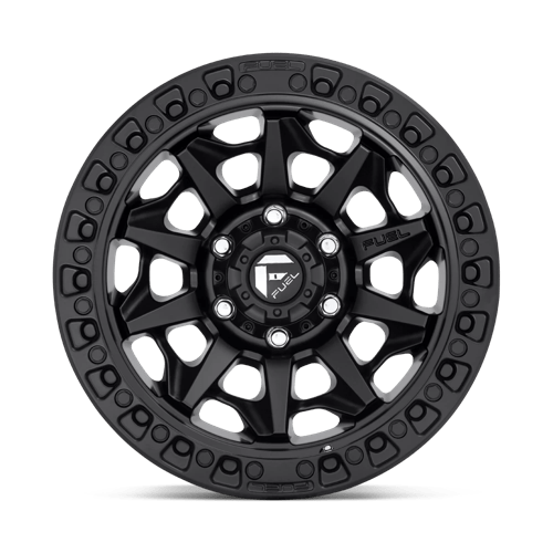Fuel 1Pc D694 Covert 17X9 +1 Matte Black