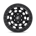 Fuel 1Pc D694 Covert 17X9 +1 Matte Black