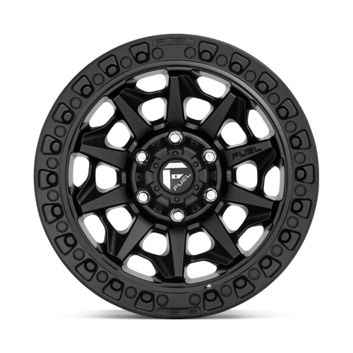 Fuel 1Pc D694 Covert 17X9 +1 Matte Black