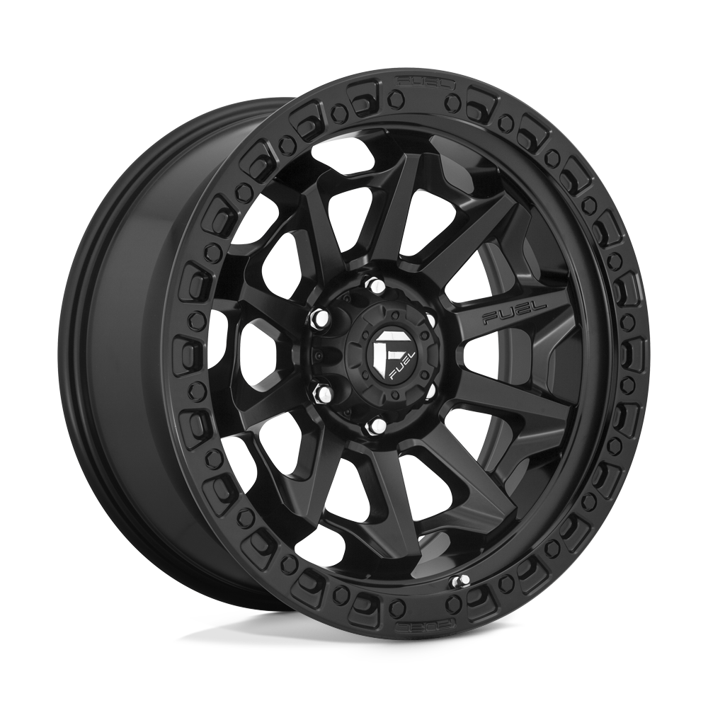 Fuel 1Pc D694 Covert 16X8 -10 Sand Biege W/ M-Gnmtl Ring