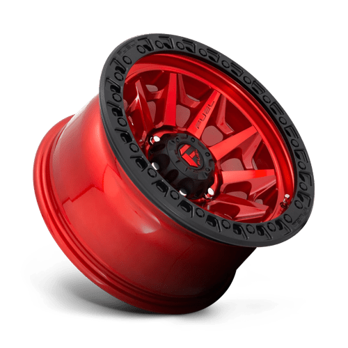 Fuel 1Pc D695 Covert 17X9 -12 Candy Red Black Bead Ring