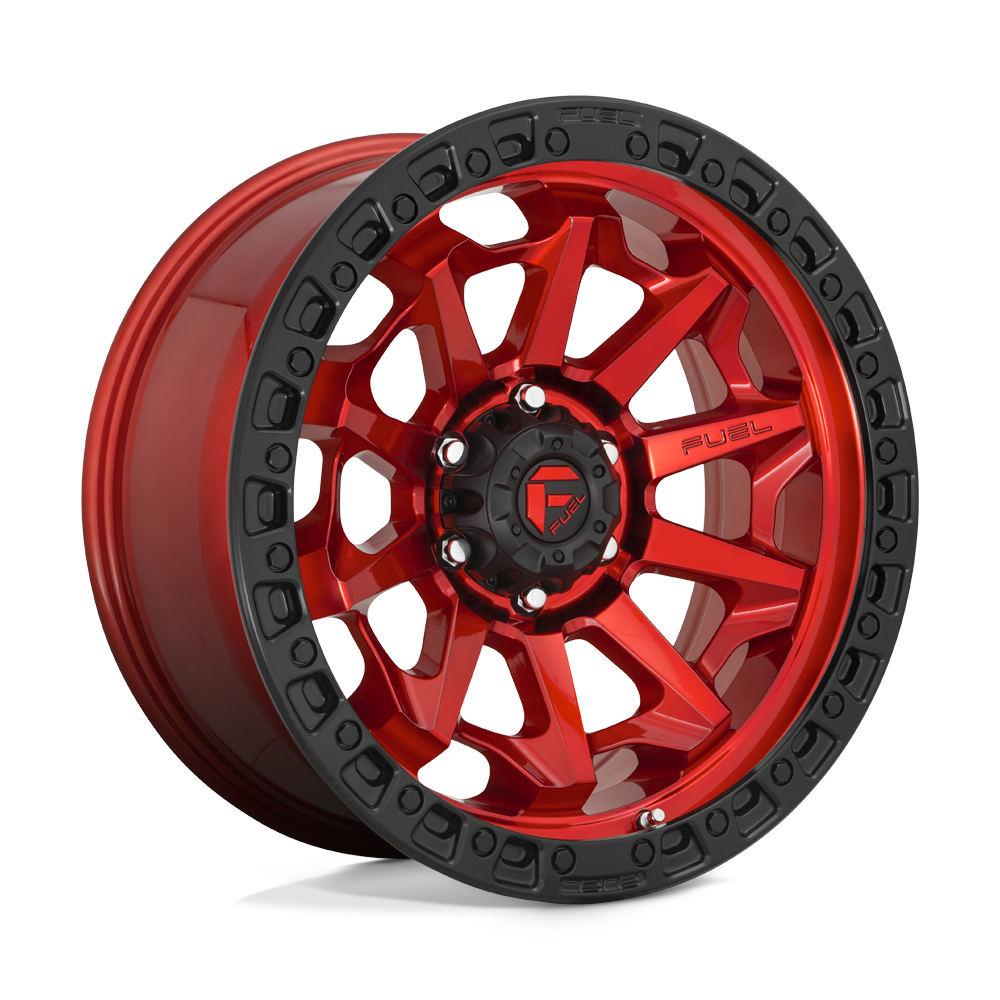 Fuel 1Pc D695 Covert 18X9 +20 Candy Red Black Bead Ring