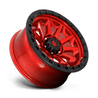 Fuel 1Pc D695 Covert 18X9 +20 Candy Red Black Bead Ring